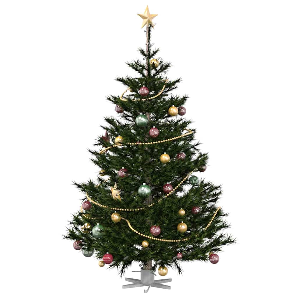 Weihnachtsbaumständer 1.73 Weiß 50 x 50 x 15,5 cm Stahl