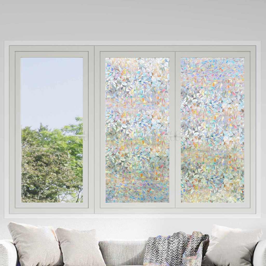 Statische Fensterfolie Transparent 45 x 2000 cm PVC