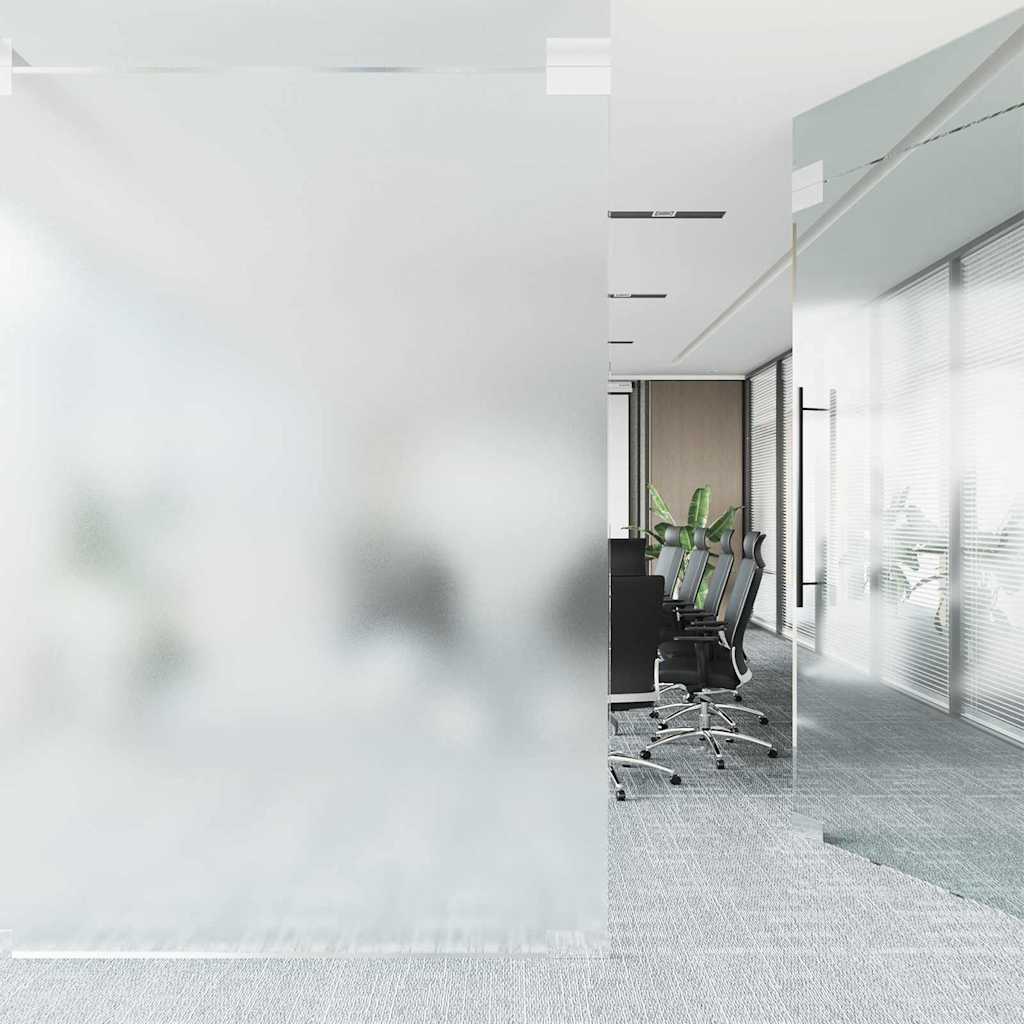 Selbstklebende Fensterfolie Frostiges Grau 90 x 2000 cm PVC