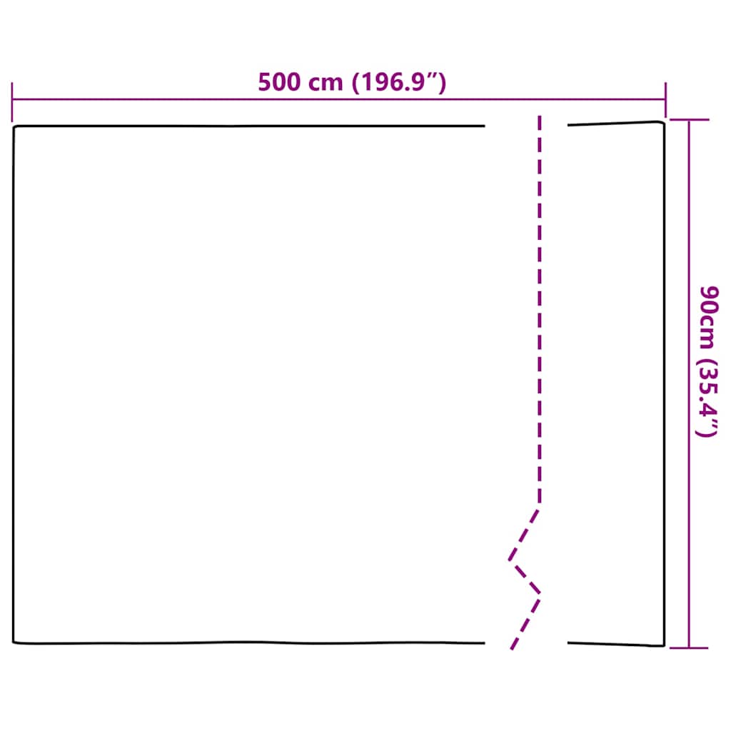 Selbstklebende Fensterfolie Frostiges Weiß 90 x 500 cm PVC