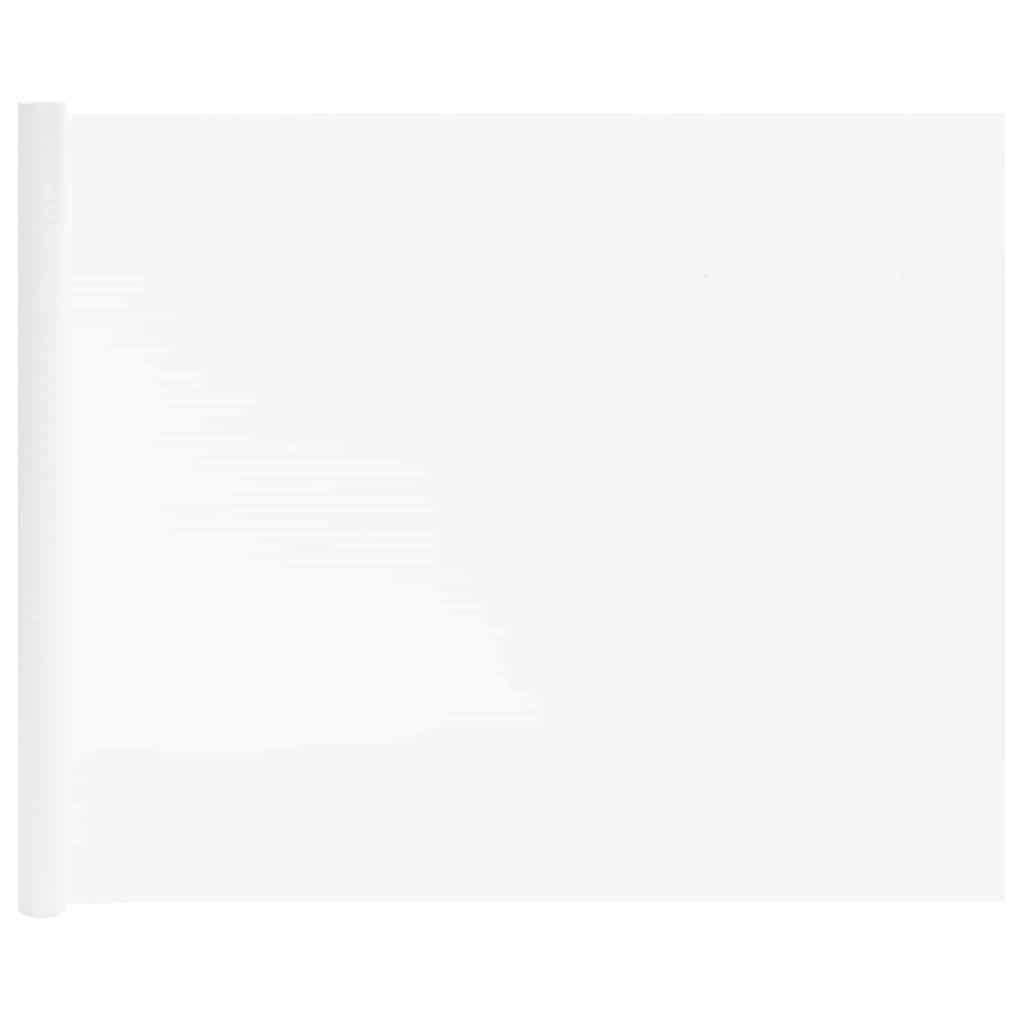 Selbstklebende Fensterfolie Frostiges Weiß 90 x 1000 cm PVC