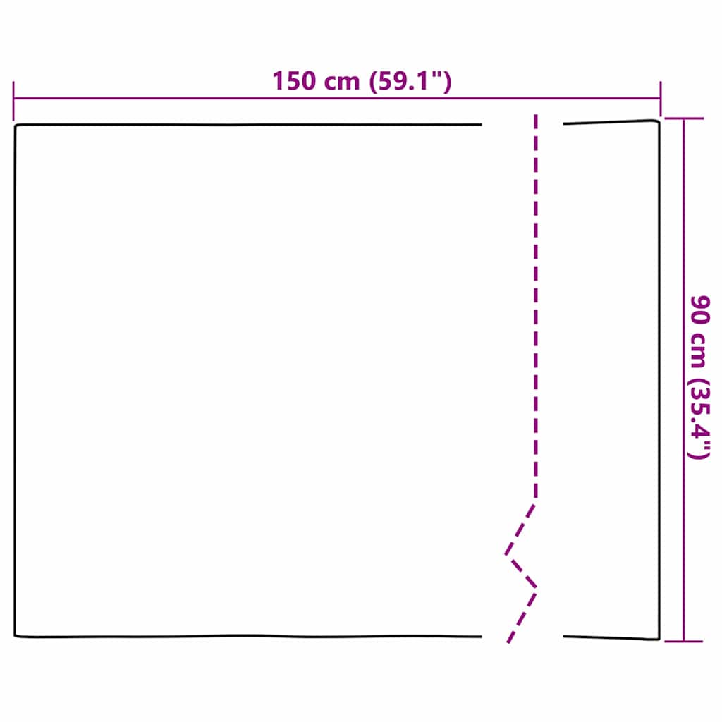 Selbstklebende Spiegel-Folie 90 x 150 cm 2 pcs Silber PET