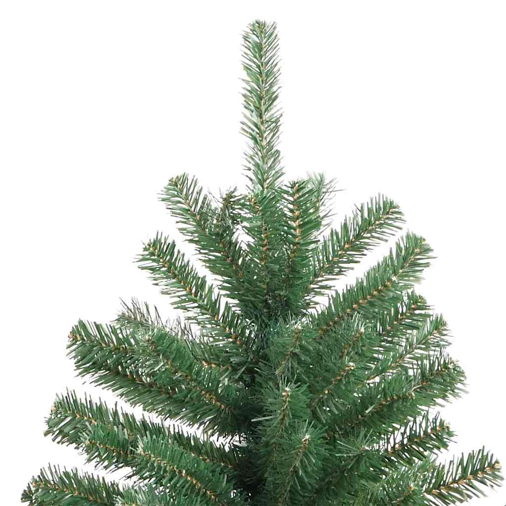 Künstlicher klappbarer Weihnachtsbaum mit 300 LEDs Grün 180 cm