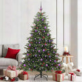 Künstlicher Weihnachtsbaum mit 300 LEDs Grün 210 cm