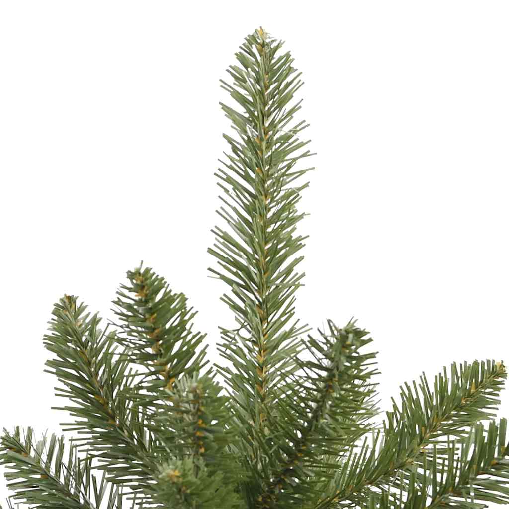Künstlicher Weihnachtsbaum Grün 210 cm PVC und Metall
