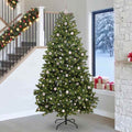 Künstlicher Weihnachtsbaum Grün 270 cm PVC und Metall
