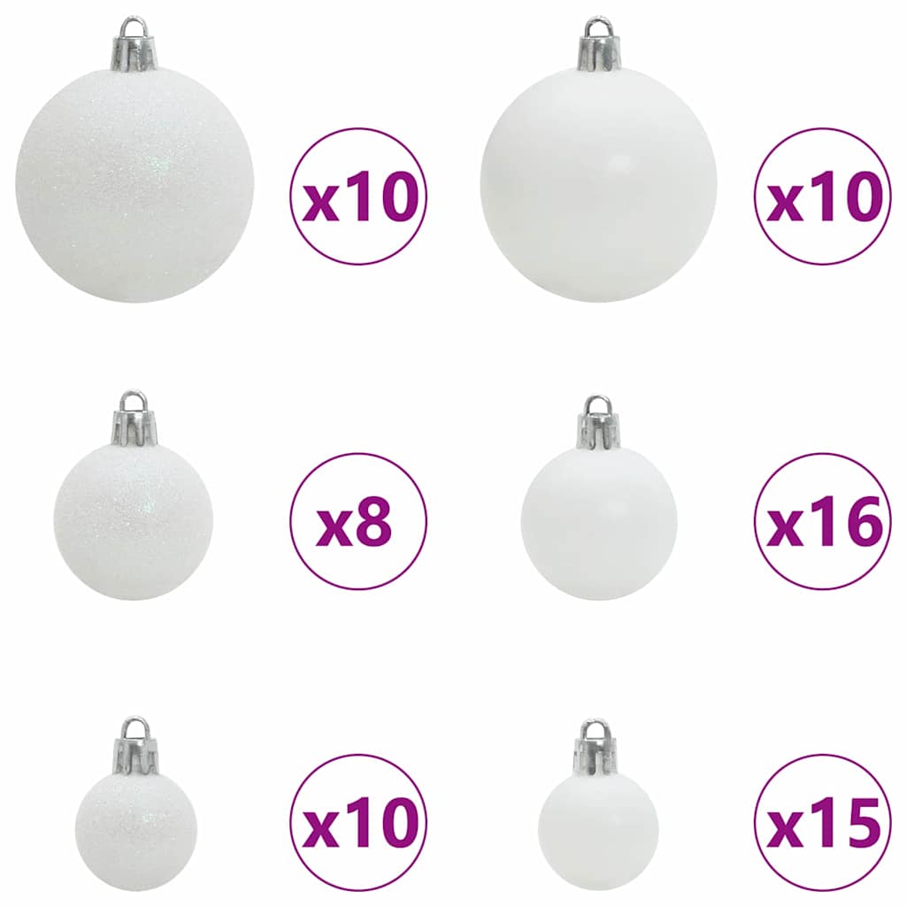 Künstlicher Weihnachtsbaum Grün 270 cm PVC und Metall