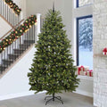 Künstlicher Weihnachtsbaum Grün 300 cm PVC und Metall