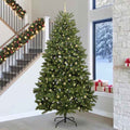 Künstlicher Weihnachtsbaum Grün 300 cm PVC und Metall