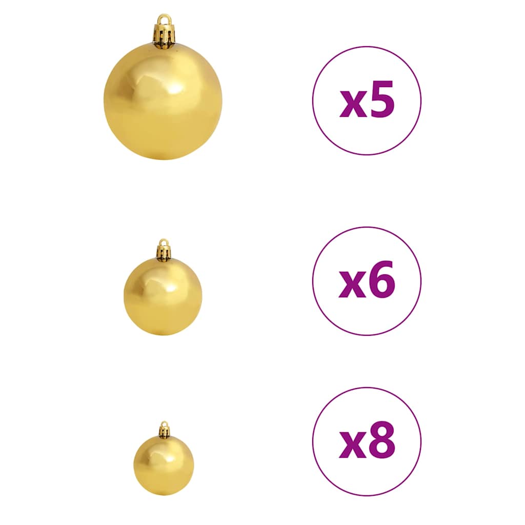 Künstlicher Weihnachtsbaum Grün 120 cm PVC, Plastik und Stahl