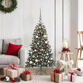 Künstlicher Weihnachtsbaum Grün 120 cm PVC, Plastik und Stahl