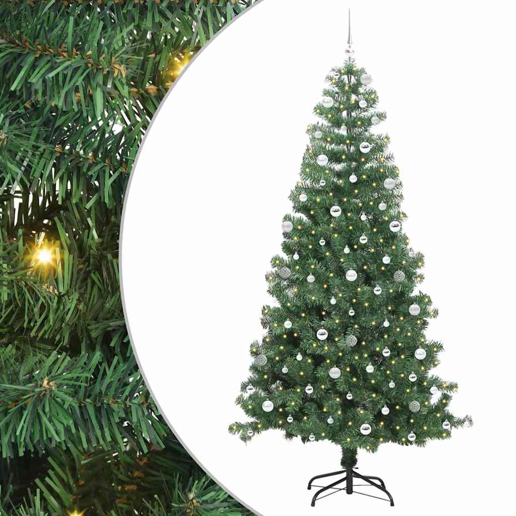 Weihnachtsbaum Grün 240 cm PVC