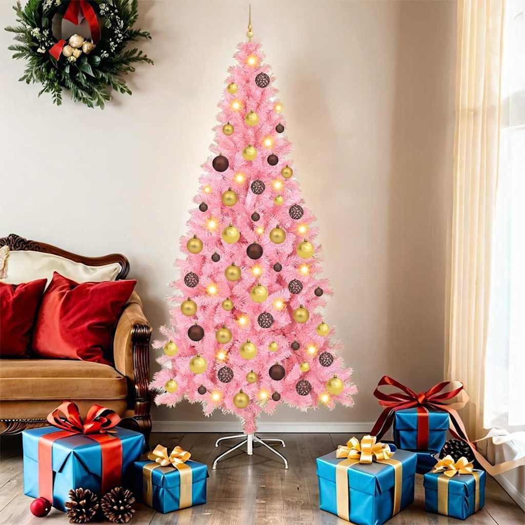 Weihnachtsbaum Rosa 180 cm PVC