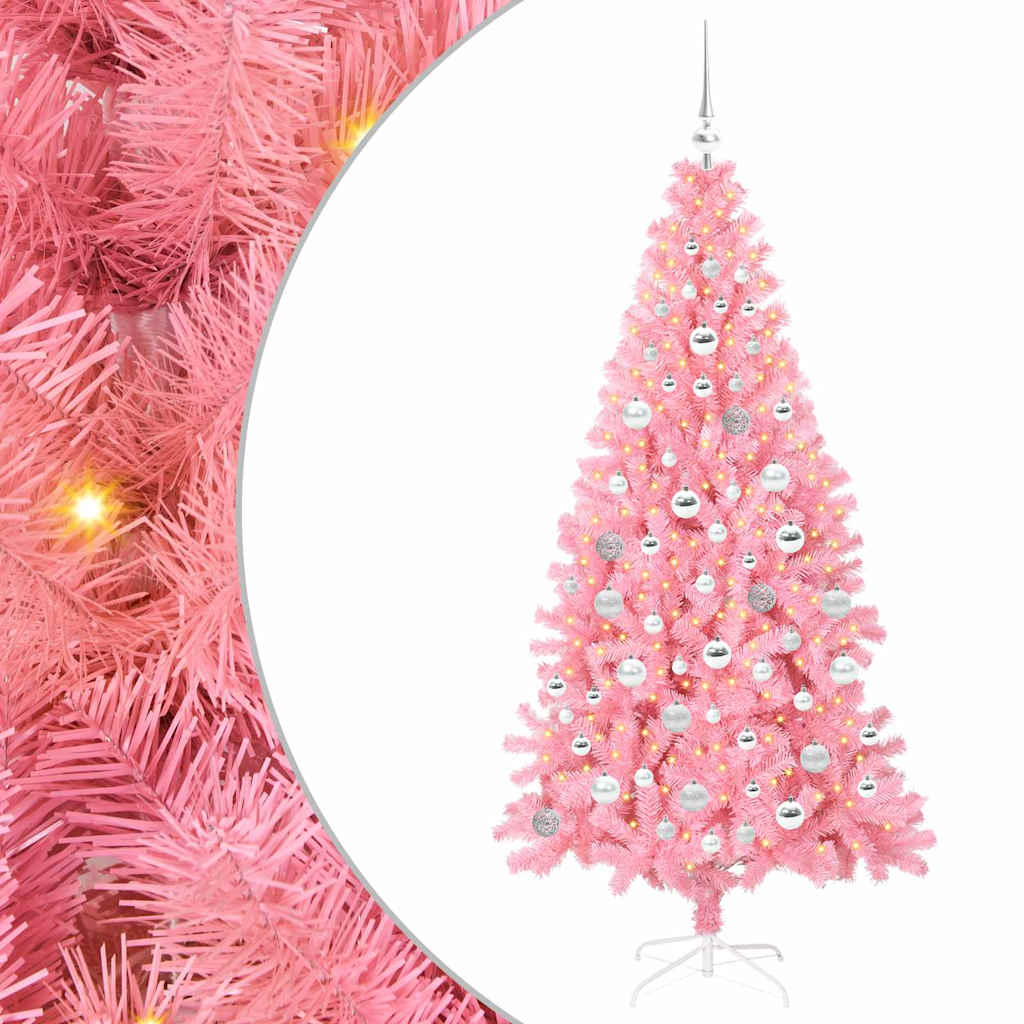 Weihnachtsbaum Rosa 180 cm PVC