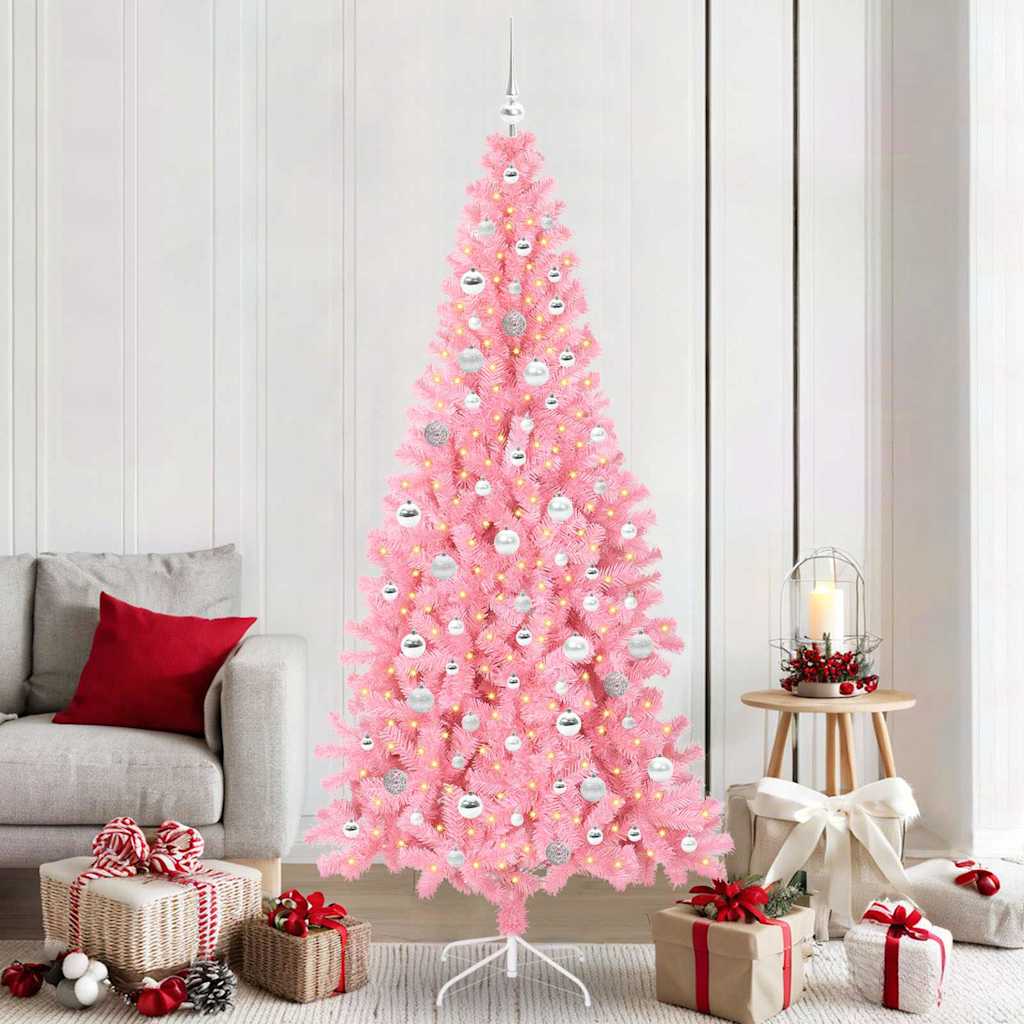 Weihnachtsbaum Rosa 210 cm PVC