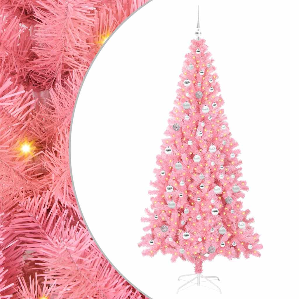 Weihnachtsbaum Rosa 210 cm PVC
