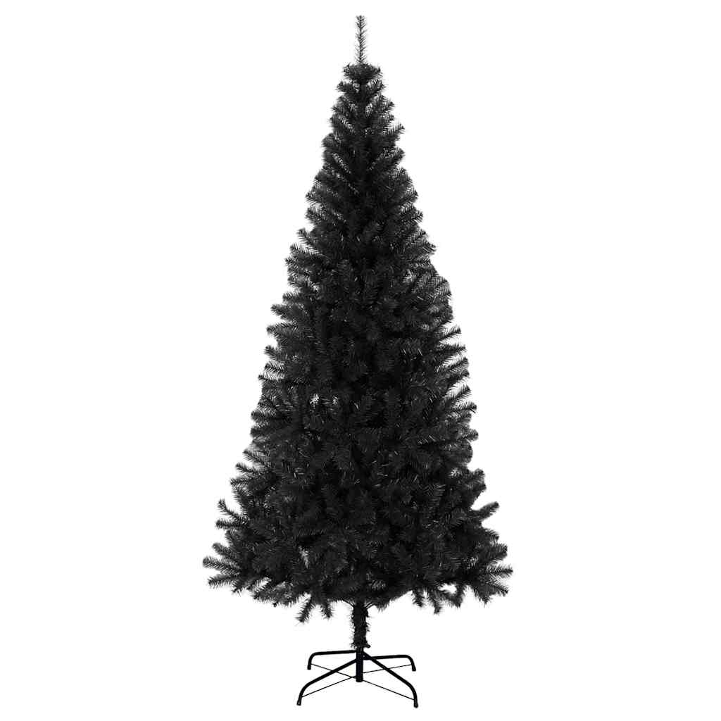 Weihnachtsbaum Schwarz 240 cm PVC