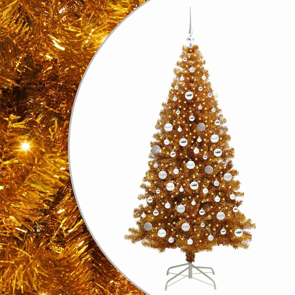 Weihnachtsbaum Gold 180 cm PET