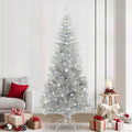 Weihnachtsbaum Silber 240 cm PET