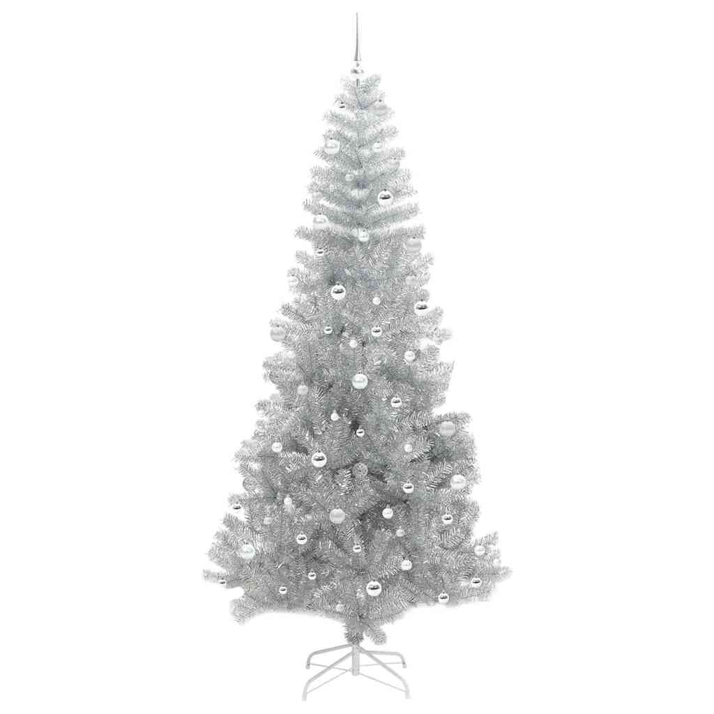 Weihnachtsbaum Silber 240 cm PET