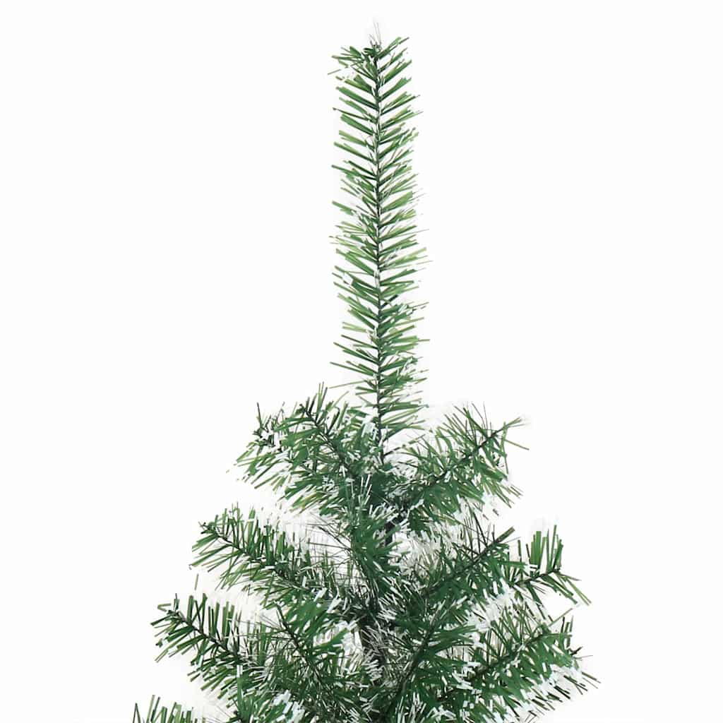 Künstlicher Weihnachtsbaum beschneit mit LED Licht 120 cm