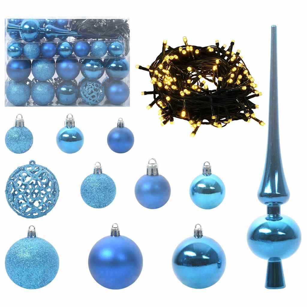 Künstlicher Weihnachtsbaum beschneit mit LED Licht 120 cm