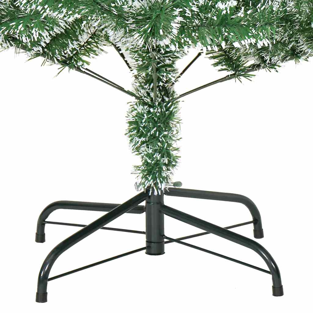 Künstlicher Weihnachtsbaum beschneit mit LED Licht 150 cm