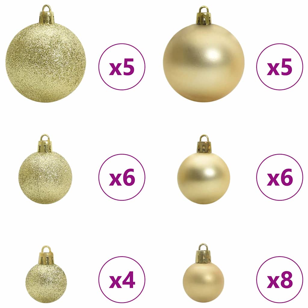 Künstlicher Weihnachtsbaum beschneit mit LED Licht 150 cm