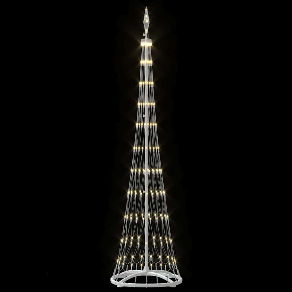 LED-Weihnachtsbaum Warmes Weiß 51 x 51 x 190 cm Metall