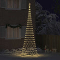 LED-Weihnachtsbaum mit 555 LEDs Warmes Weiß 500 cm Metall