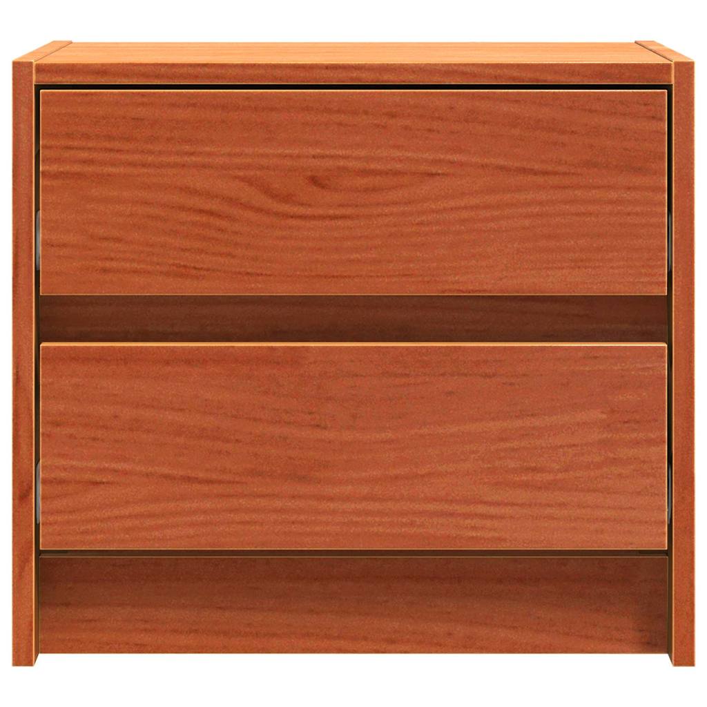 Nachttische Wachsbraun 40 x 30.5 x 35.5 cm Kiefernholz