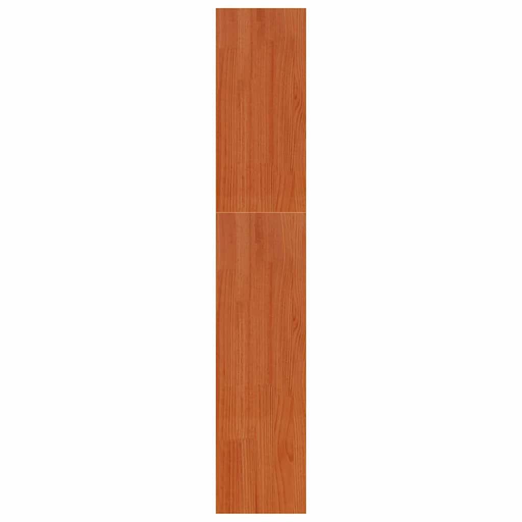 Bücherregal Wachsbraun 80 x 30 x 167,5 cm Massives Kiefernholz
