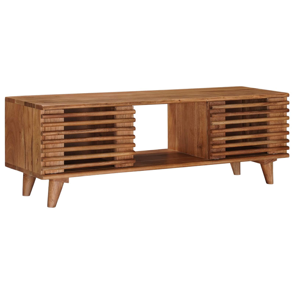 TV-Schränk mit Speicher mit Tür Natur 105 x 30 x 35 cm