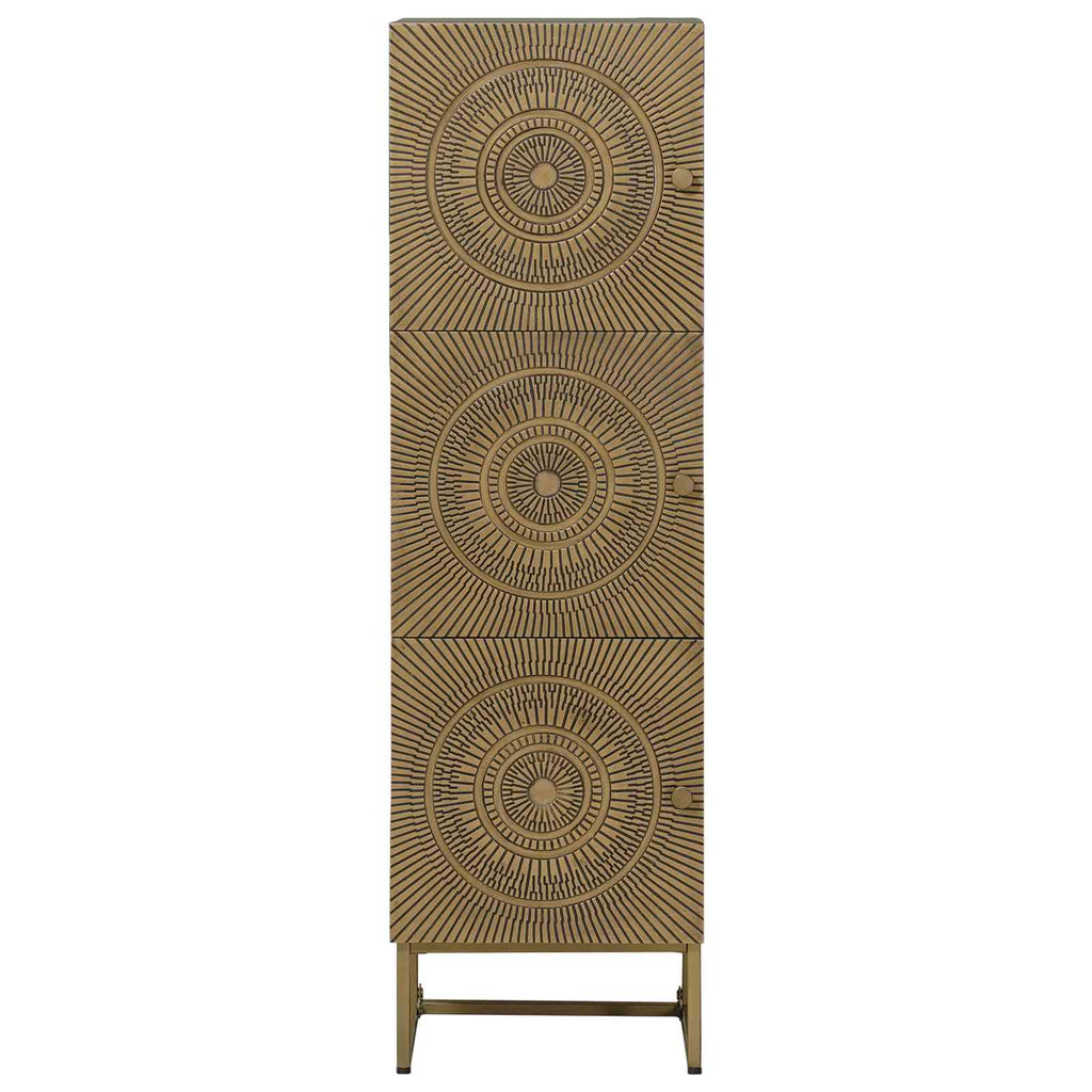 Highboard Messing 35 x 30 x 120 cm