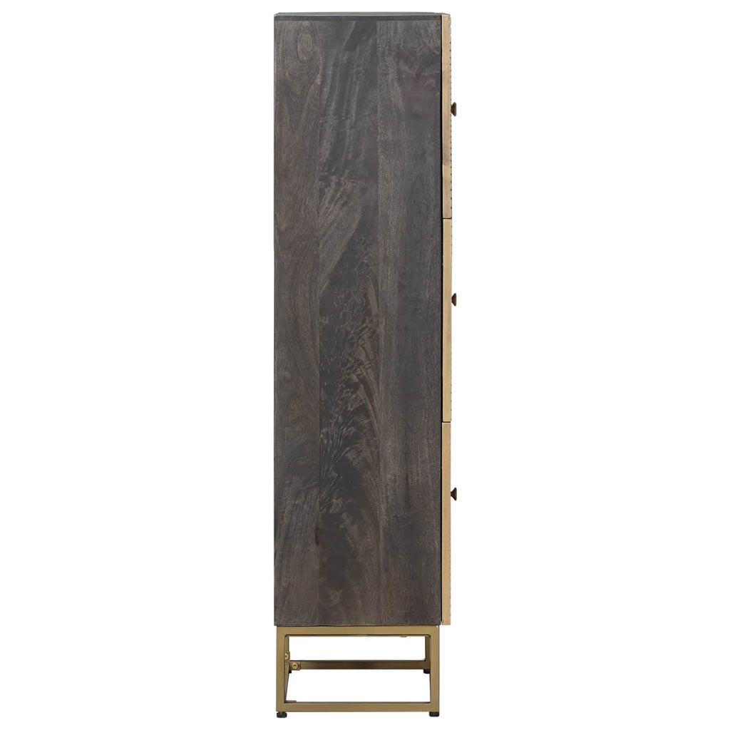 Highboard Messing 35 x 30 x 120 cm