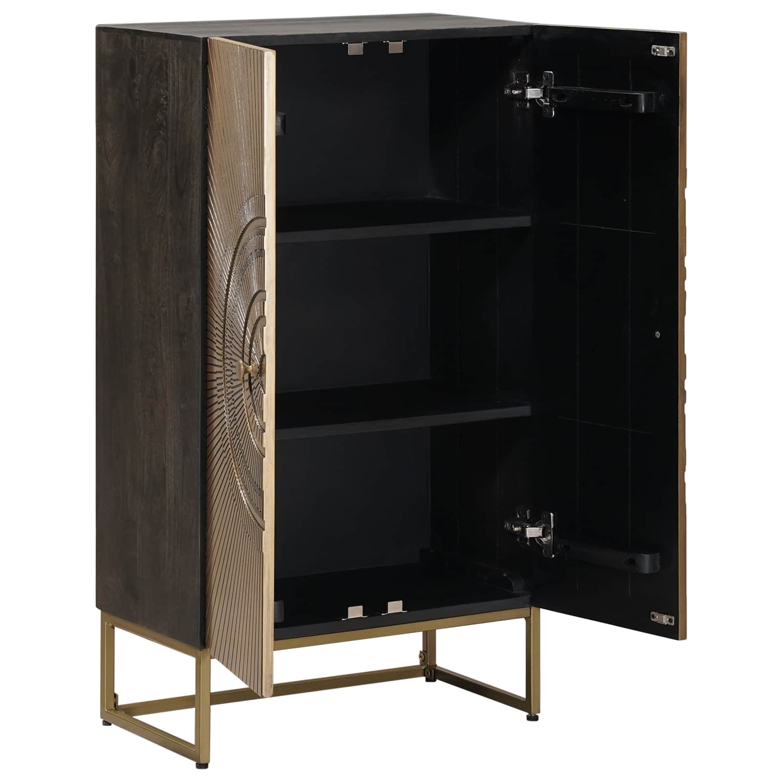 Highboard Messing 53,5 x 30 x 95 cm