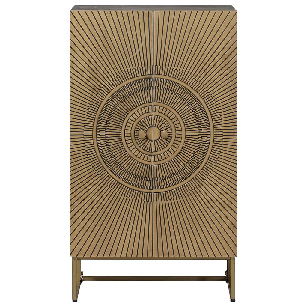 Highboard Messing 53,5 x 30 x 95 cm