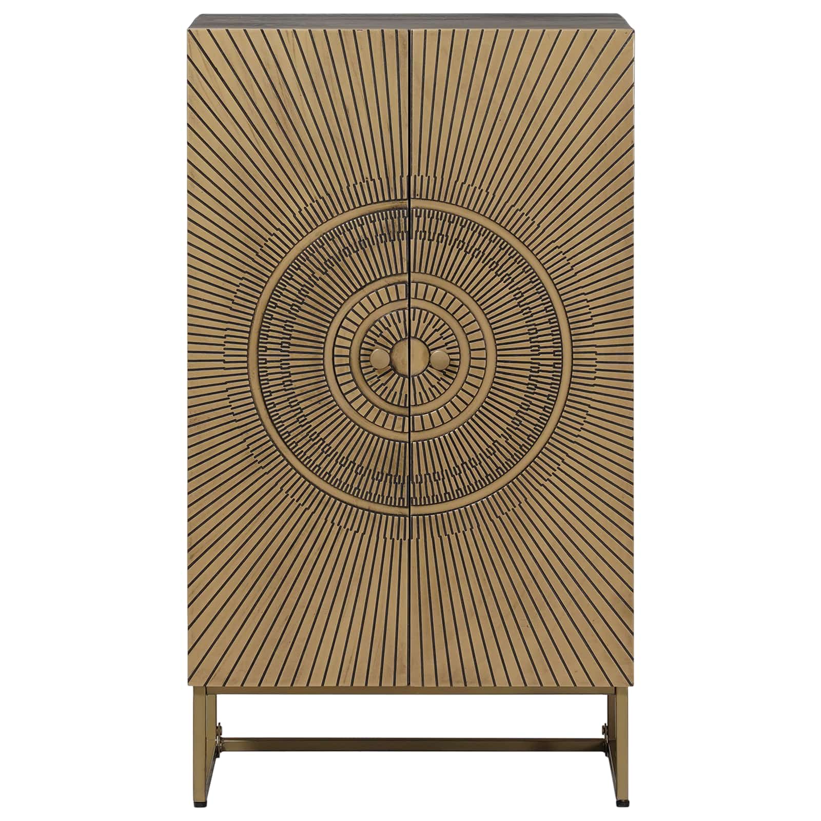 Highboard Messing 53,5 x 30 x 95 cm