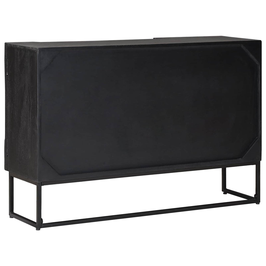 Sideboard Schwarz 105 x 30 x 68 cm