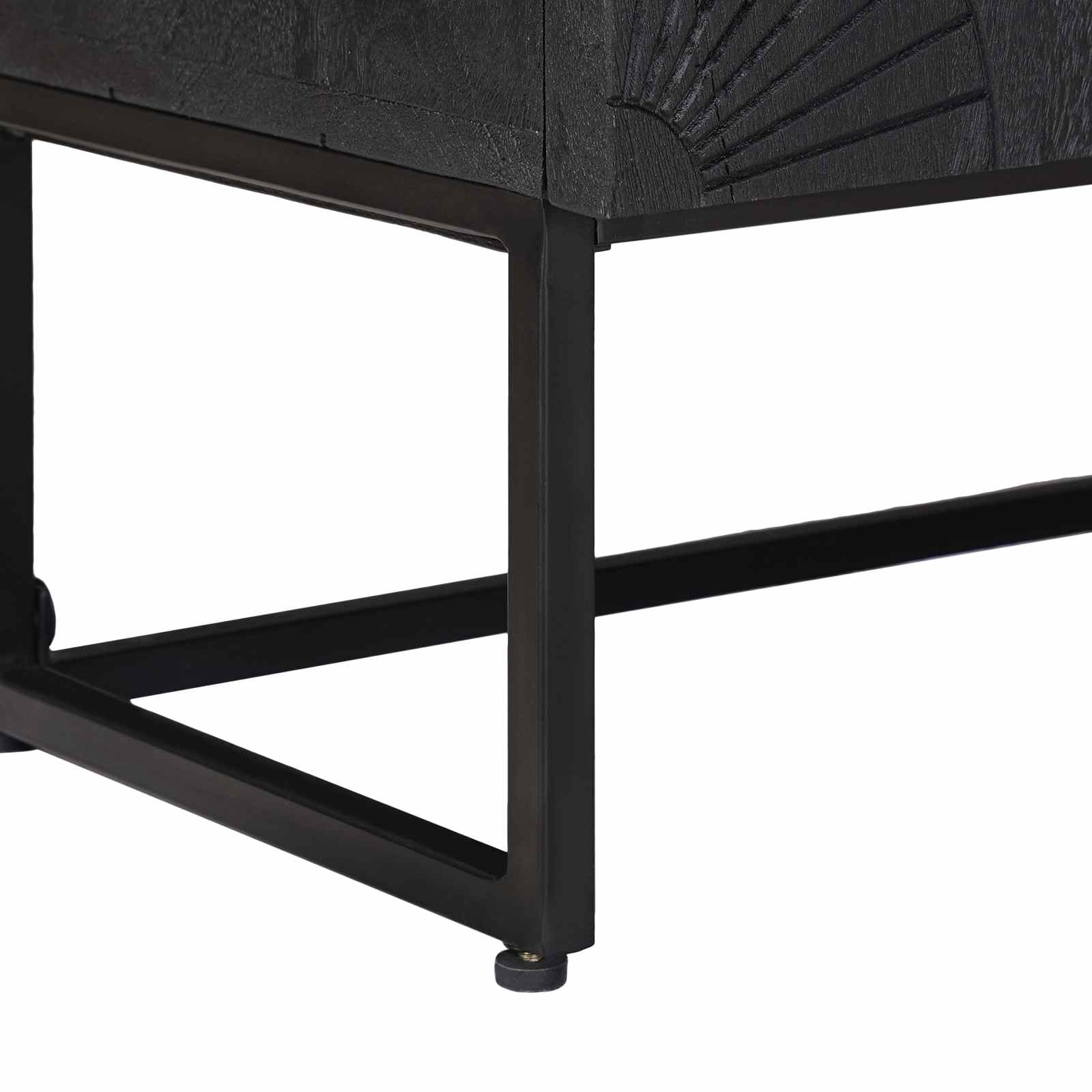 Highboard Schwarz 35 x 30 x 120 cm