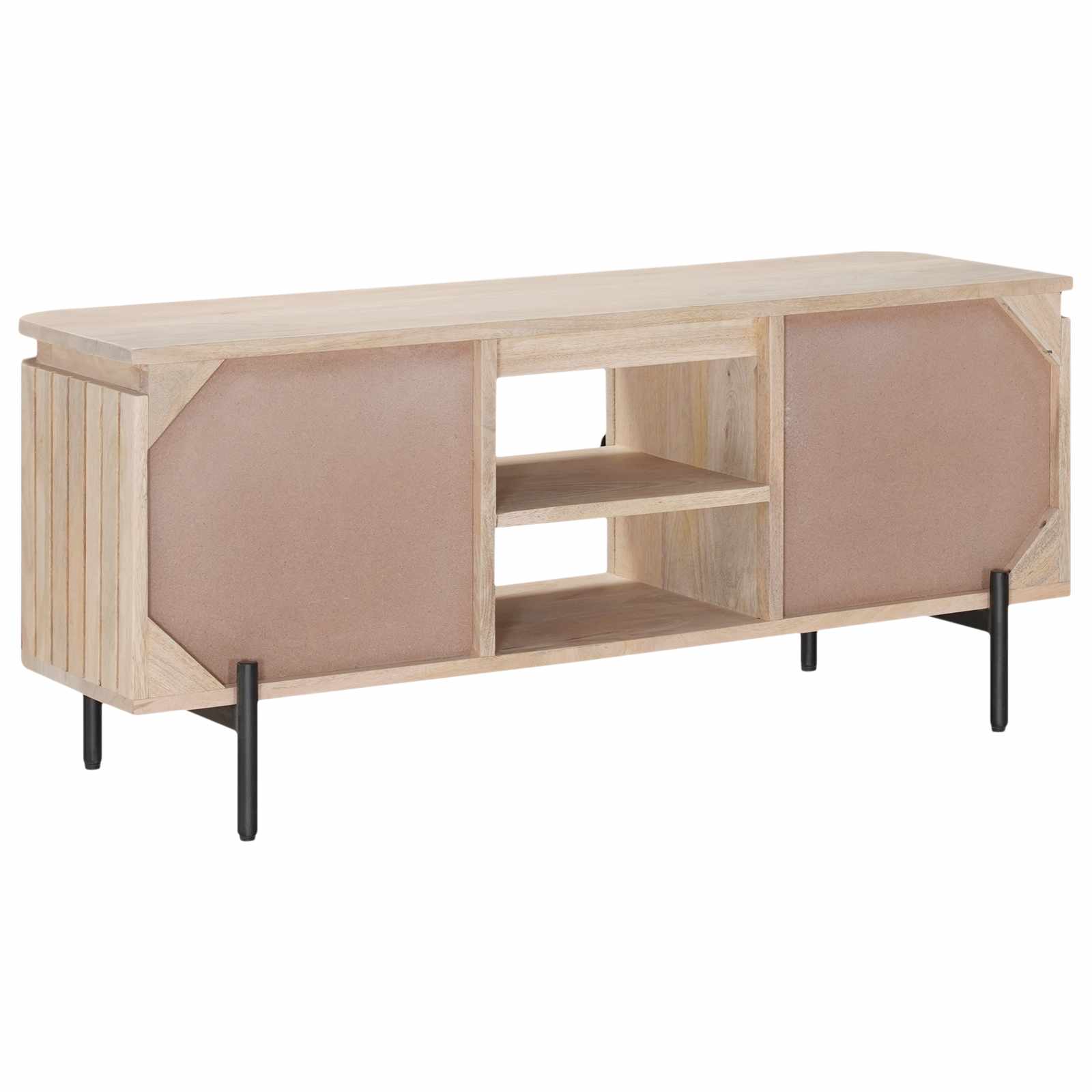 TV-Schränk mit Regal mit Speicher mit Tür 105 x 30 x 45 cm