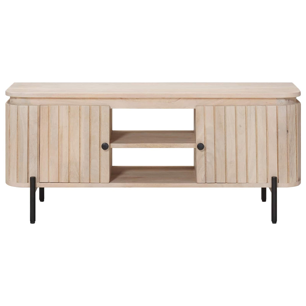 TV-Schränk mit Regal mit Speicher mit Tür 105 x 30 x 45 cm