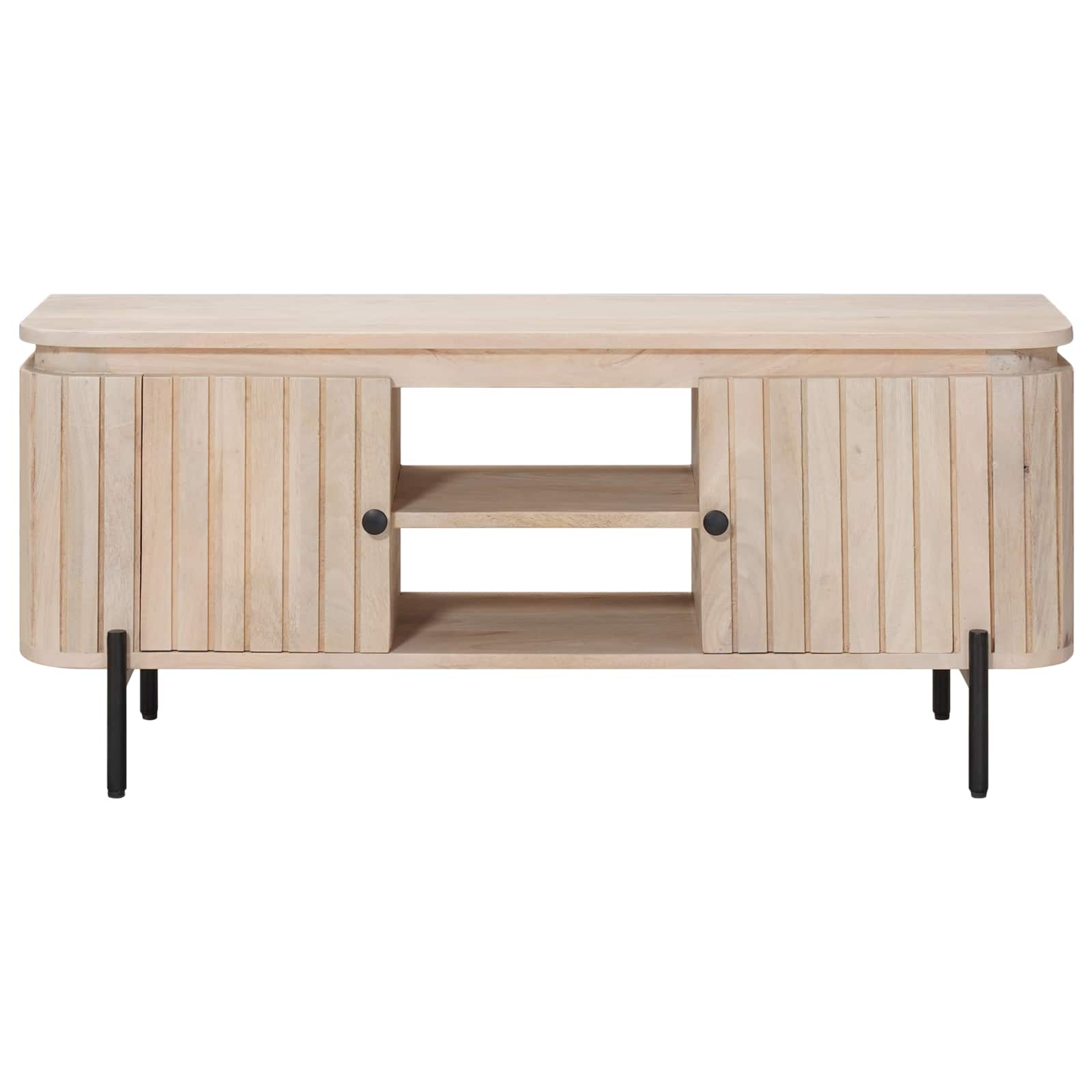 TV-Schränk mit Regal mit Speicher mit Tür 105 x 30 x 45 cm