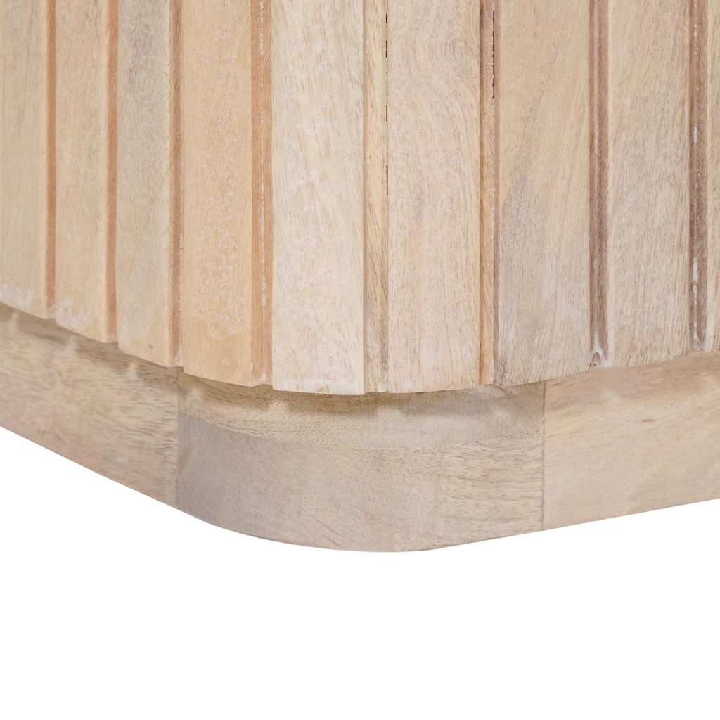 Handgefertigtes Beistelltisch-Set 2 pcs Weiß 45 x 45 x 45 cm