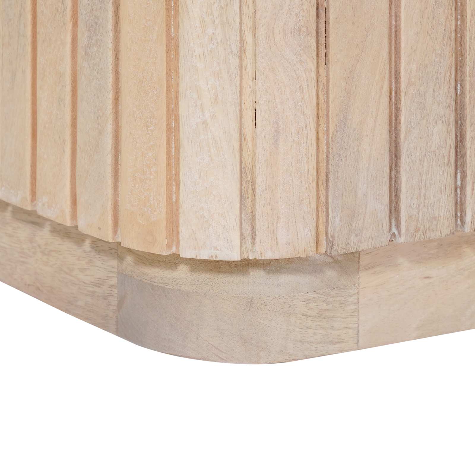 Handgefertigtes Beistelltisch-Set 2 pcs Weiß 45 x 45 x 45 cm