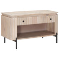 Schuhbank mit Schubladen mit Regal mit Speicher 85 x 37 x 48 cm