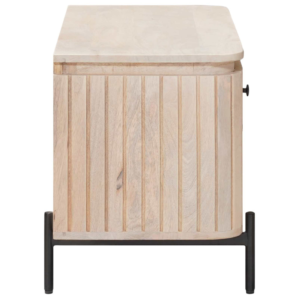 Schuhbank mit Schubladen mit Regal mit Speicher 85 x 37 x 48 cm