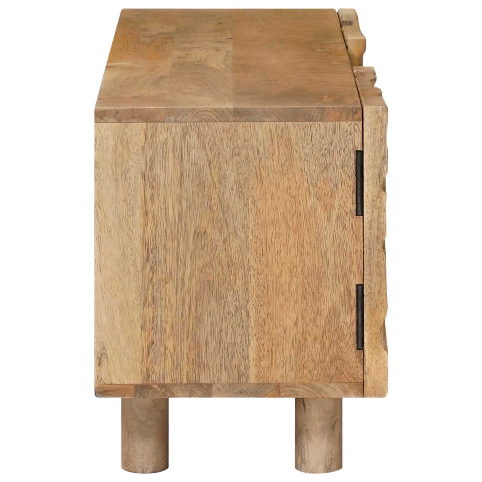 TV-Schränk mit Schubladen mit Regal mit Tür 110 x 30 x 40 cm