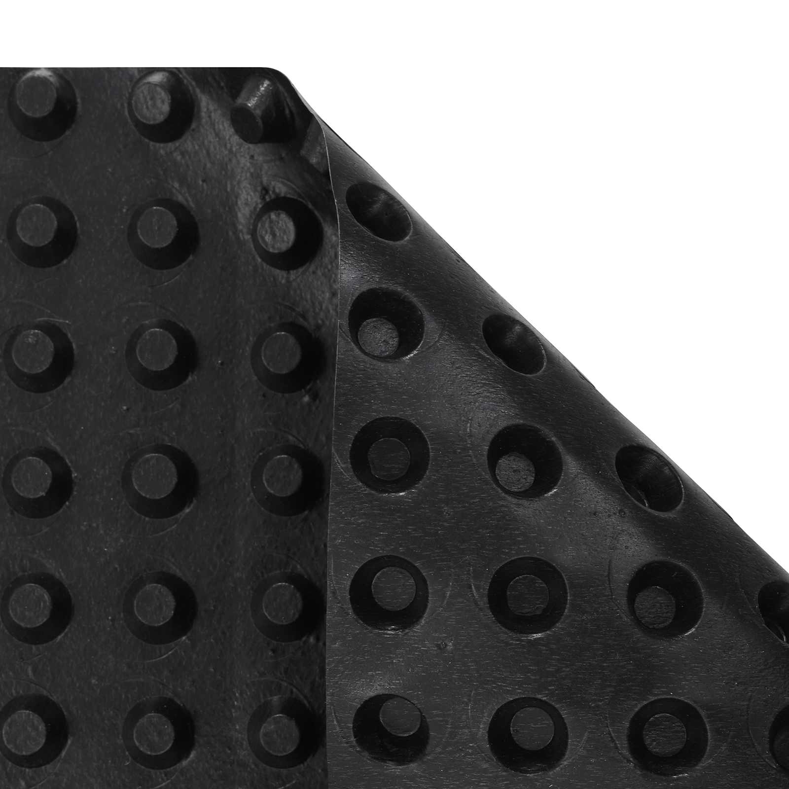 Dimpled Drainage Sheet Schwarz 0,5 x 20 m HDPE