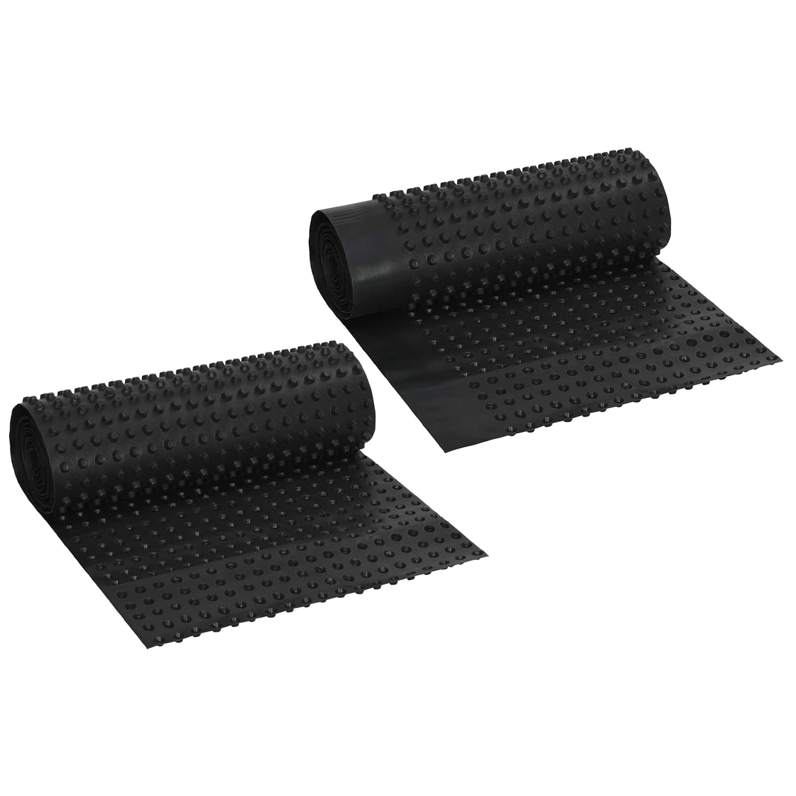 Dimpled Drainage Sheet 2 pcs Schwarz 0,5 x 20 m HDPE